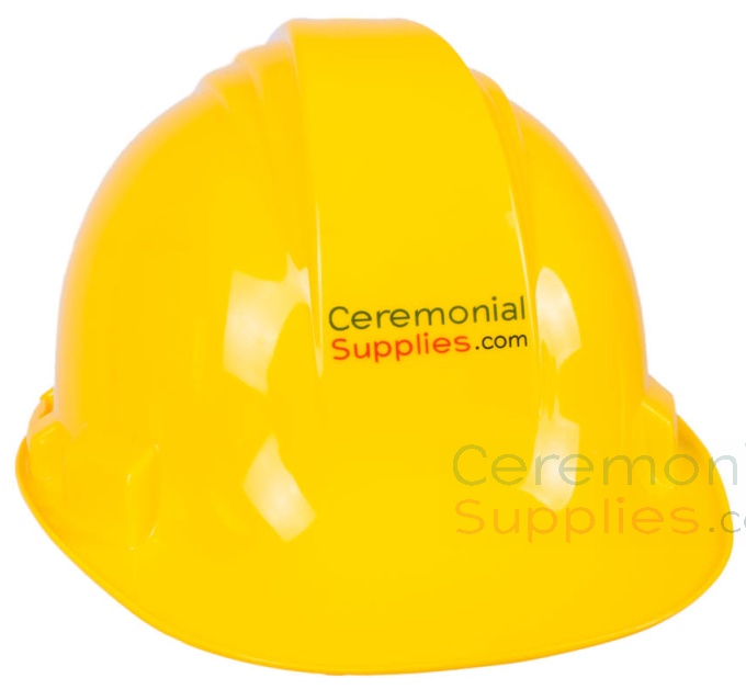 yellow hard hat