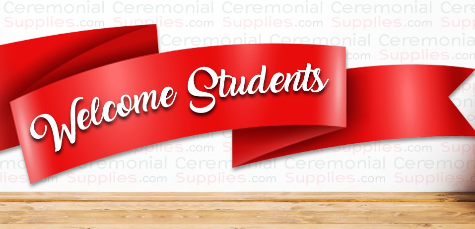 welcome students banner