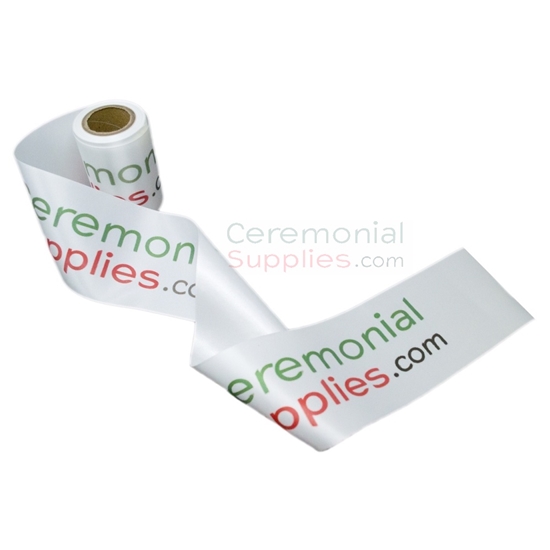 custom ribbon for ribbon cutting