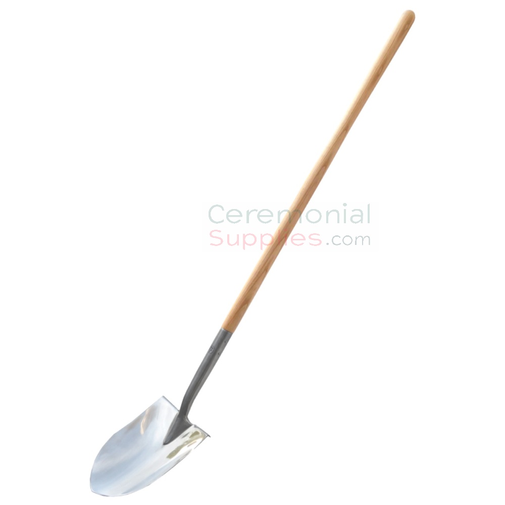 long handle groundbreaking shovel for tall people