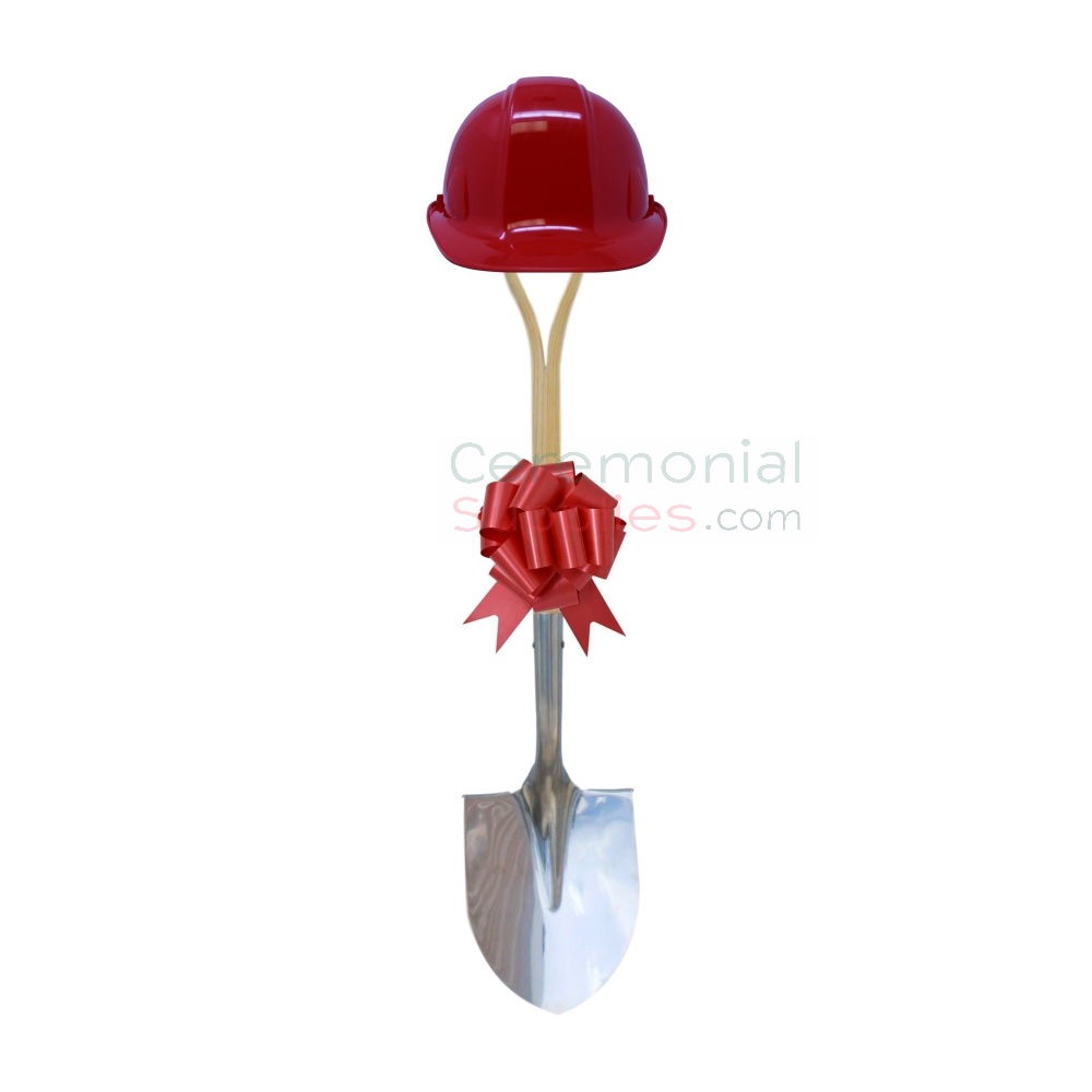 groundbreaking shovel red