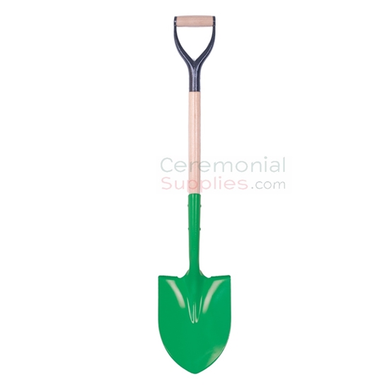green shovel