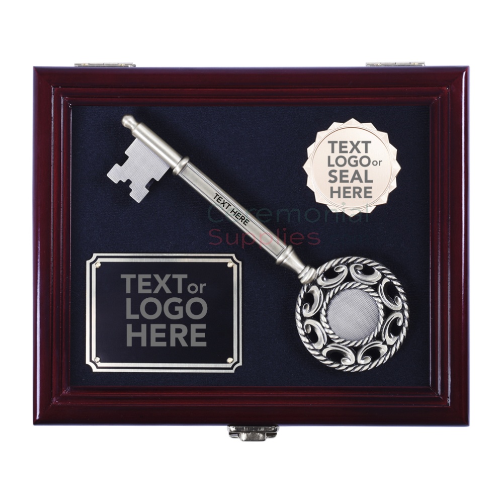 key to the city in display case