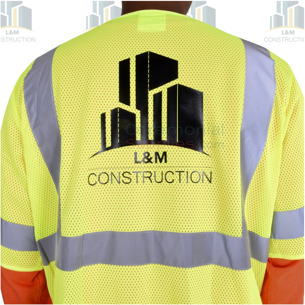 customized safety vest