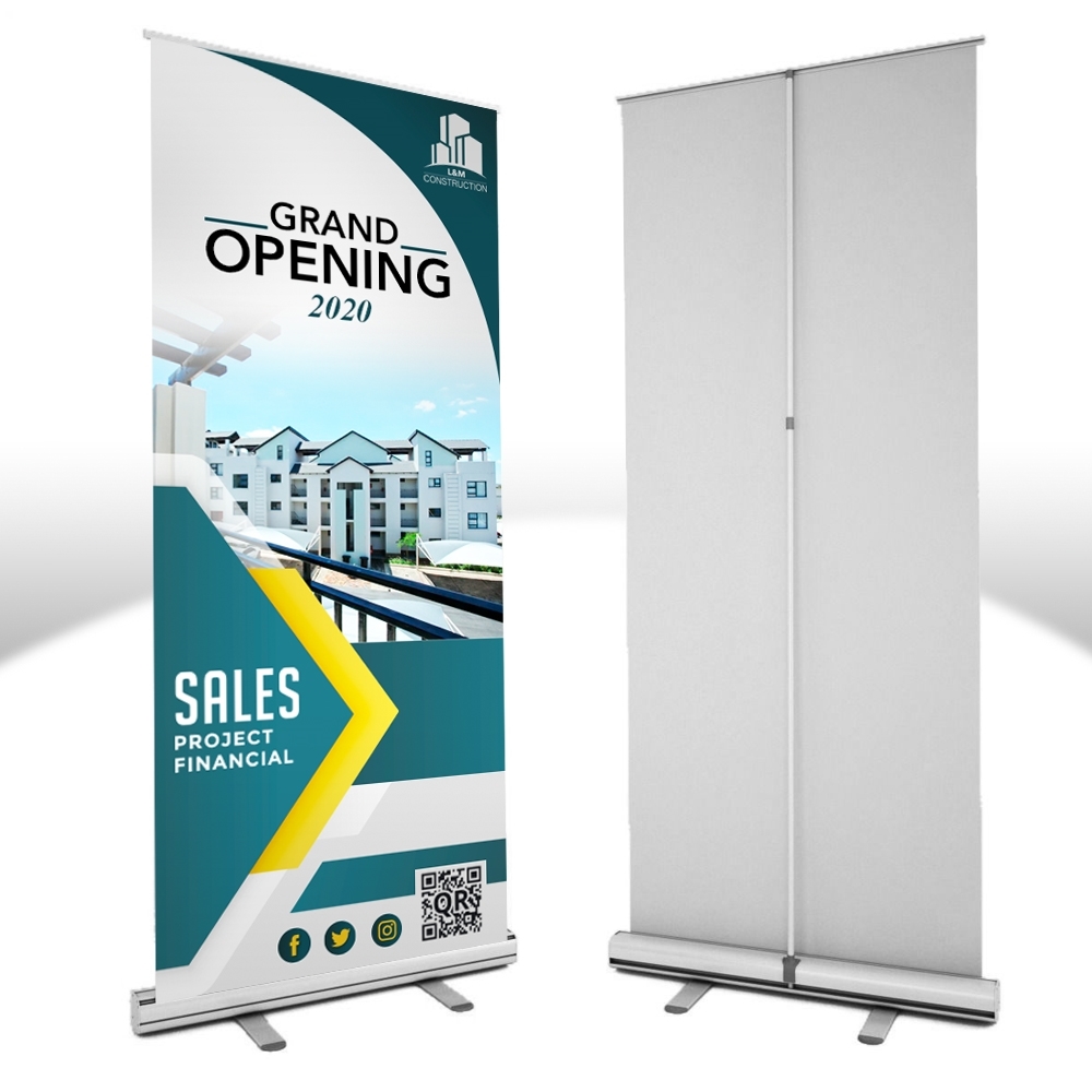 Picture of Ceremonial Roll-up Banner