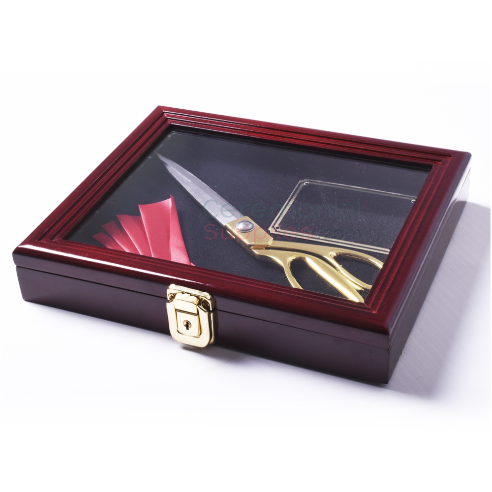 Ceremonial Scissor Display Case For 10.5 Inch Scissors