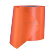 Plain orange grand opening ribbon roll.