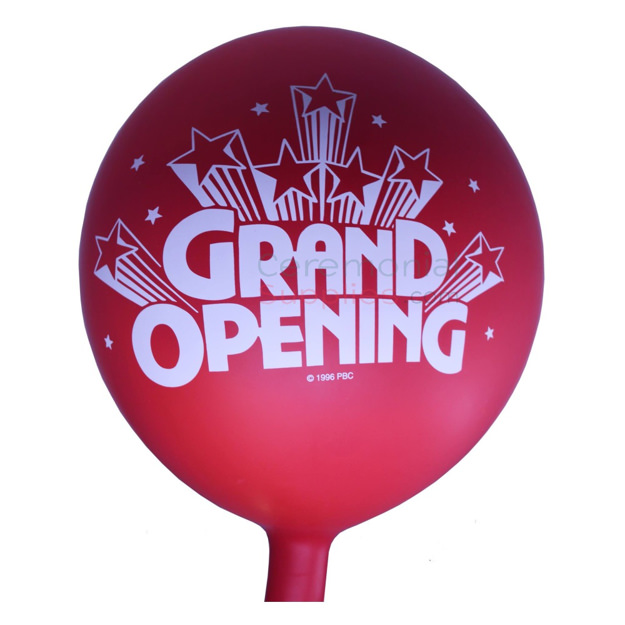 X-Large 3 Foot Red Grand Opening Balloons | Ceremonial Groundbreaking