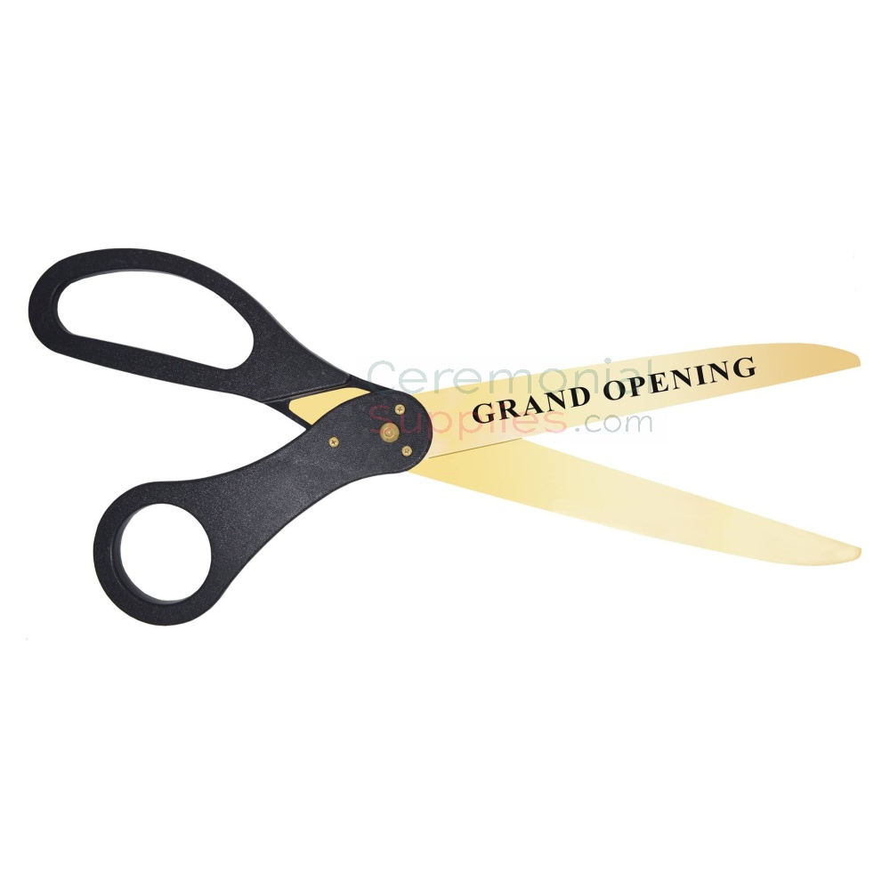 Ceremonial Gold Scissors