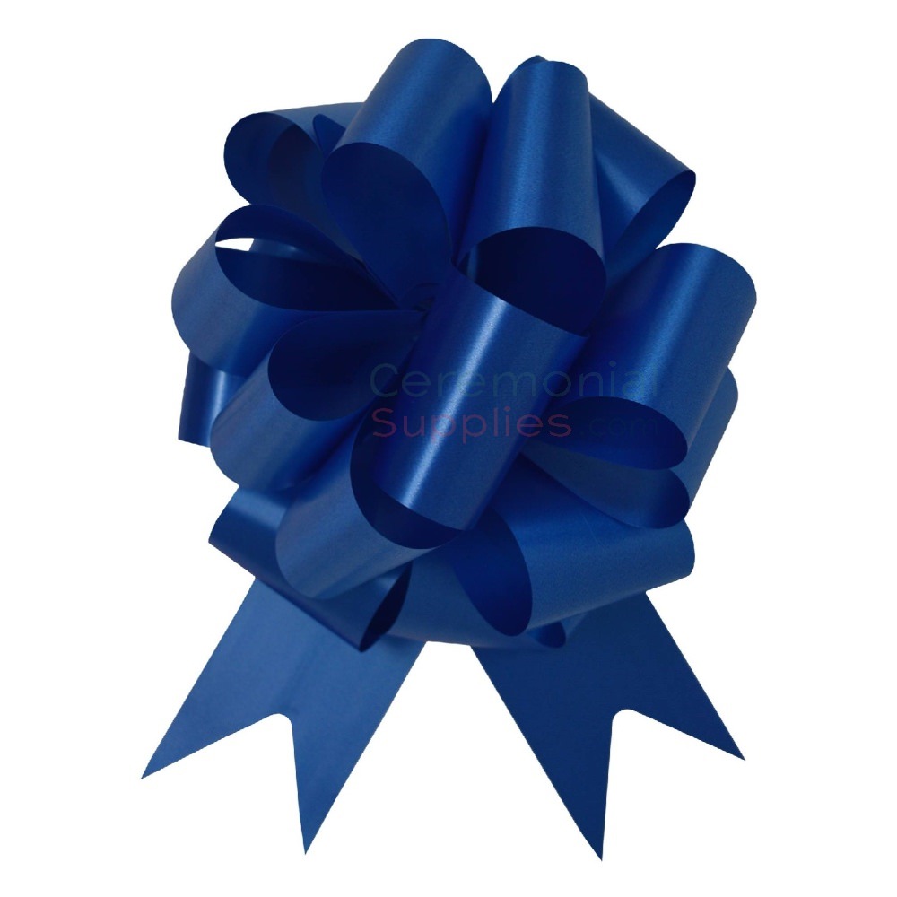 giant blue bow