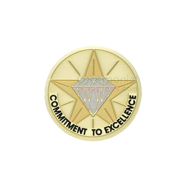 Image of a Commitment To Excellence Medal.