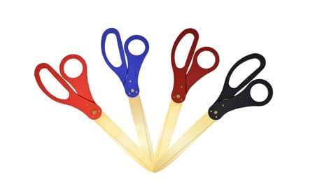 Show products in category Ribbon Cutting Scissors Picture for category Ribbon Cutting Scissors