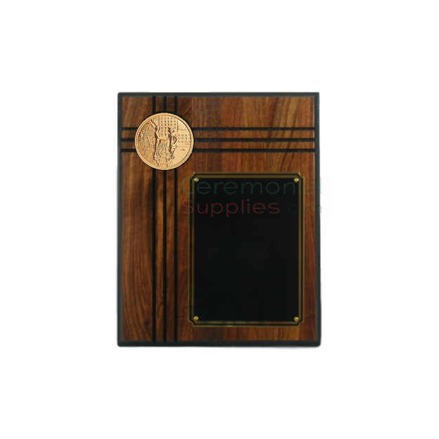 Image of the Sales MVP Walnut Plaque.