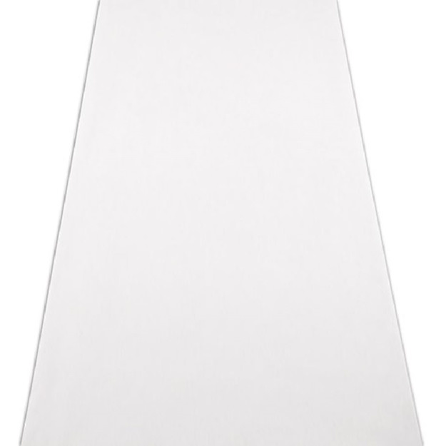 Image of a White Wedding Aisle Runner.