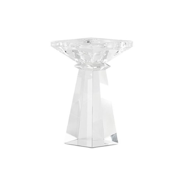 Image of a Elegant Crystal Candle Holder.