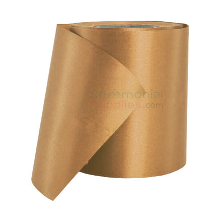 Picture of a Roll of Golden Ceremonial Grand Opening Ribbon.