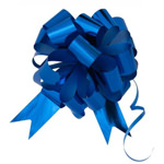 Picture of Metallic Royal Blue Pull Bow in 8 Inches