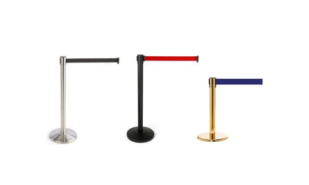 Show products in category Retractable Belt Stanchions Picture for category Retractable Belt Stanchions