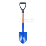 Blue Color Steel Ceremonial Groundbreaking Mini  Shovel