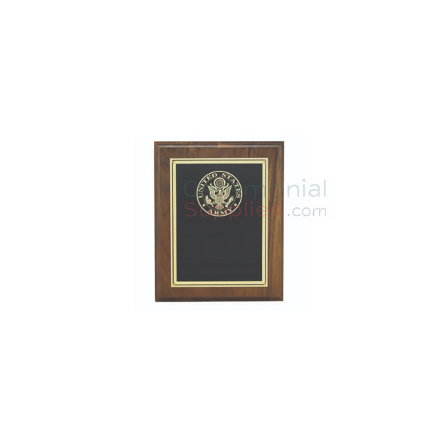 Picture of Award Plaque with U.S. Army Seal and Room for Personal Engraving