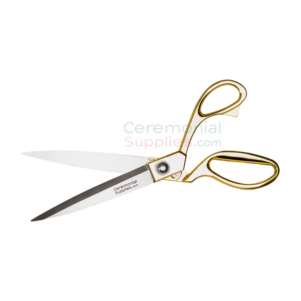 Strong Shearing Stainless Steel Kitchen Scissors Home Wedding Scissors Gilt  Alloy Scissors Gold-plated Alloy Shears
