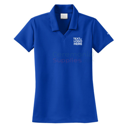 A Ceremonial Personalized Ladies Nike Polo Shirt