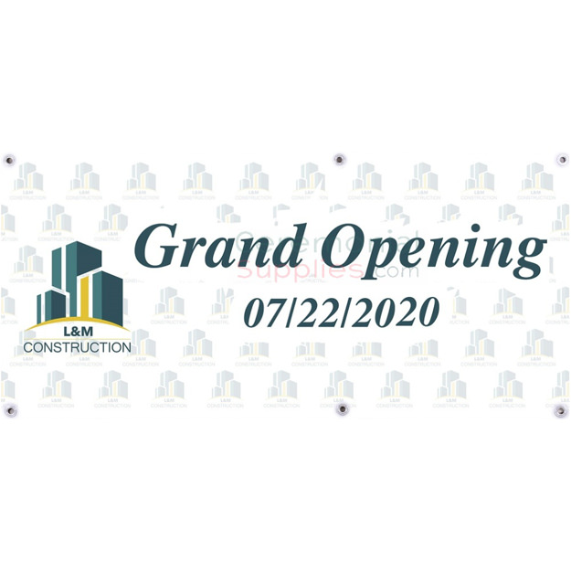 Personalized Grand Opening Banner