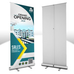 Picture of Custom Ceremonial Retractable Roll-up Banner