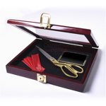 Ceremonial Scissor Display Case for 10.5 inch Scissors Open Box