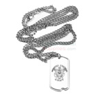 US Army dog tag with 24 inch chain
