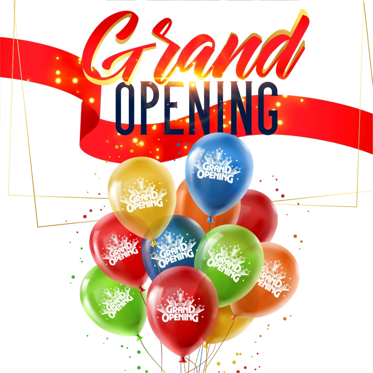 Grand Opening  Accessories and Decor