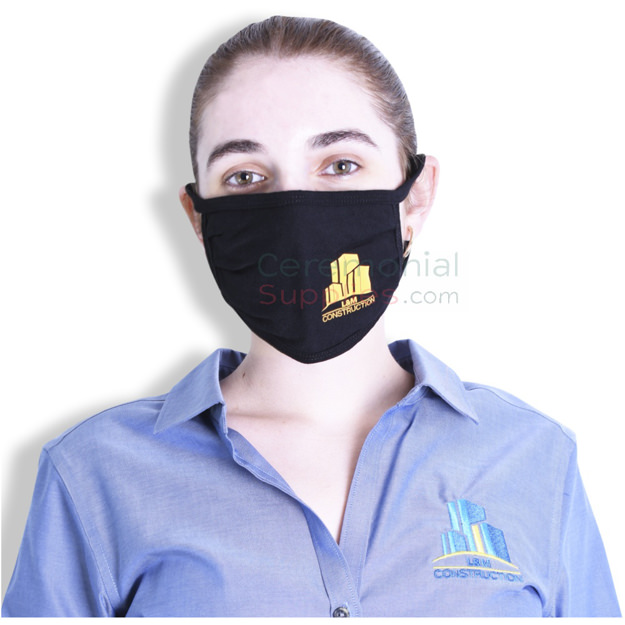 Image of Black Mask with Customization