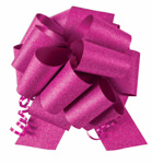 Hot Pink Ceremonial Pull Bow in 8 Inch Width