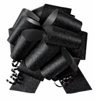 8 inch Wide Black Diamond Ceremonial Pull Bow 