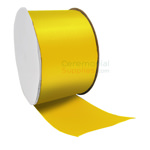 Picture of a 2.25 Inch Ceremonial Decorative Ribbon in Yellow