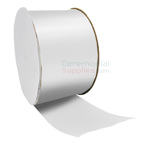 Picture of a 2.25 Inch Ceremonial Decorative Ribbon in White