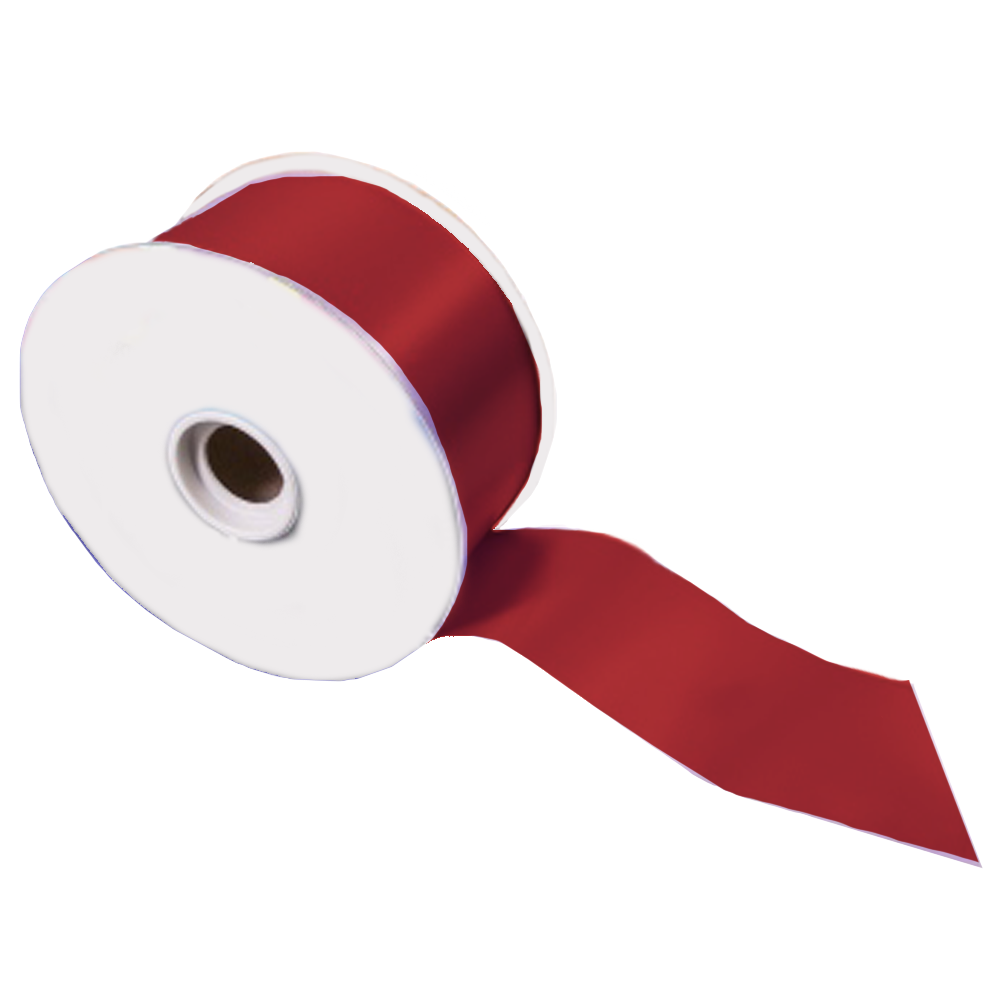 deep red 1.5" ribbon