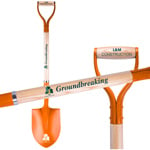 Orange Groundbreaking Shovel direct