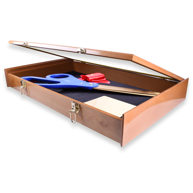 30 Inch Ceremonial Scissor Wooden Display Case | Ceremonial ...