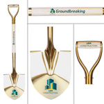 Groundbreaking Gold Shovel Customized