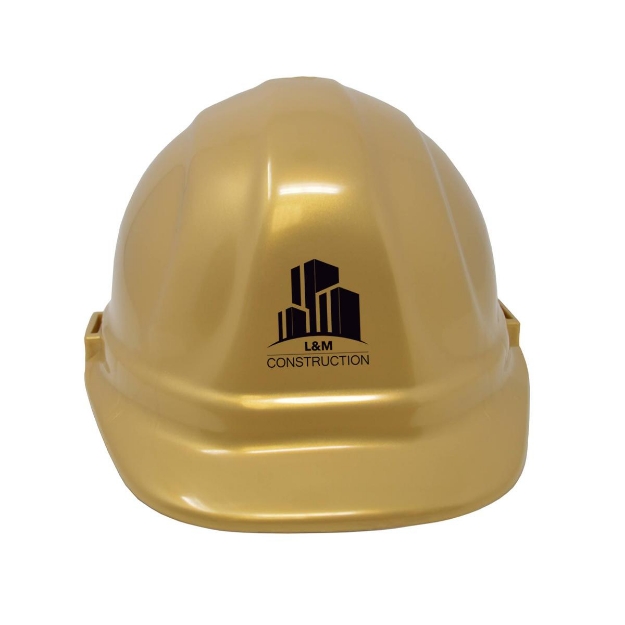 Golden Groundbreaking Ceremonial Hard Hat | Ceremonial Groundbreaking