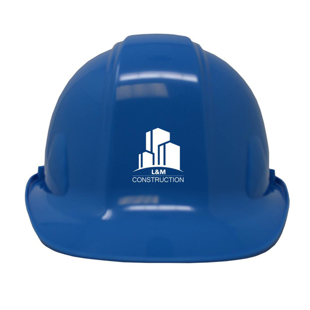 Light Blue Groundbreaking Hard Hat Ceremonial Groundbreaking, Grand