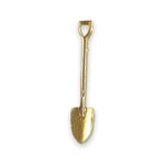 Gold Shovel Lapel  Pin