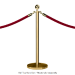 Brass  Ball Top Stanchion