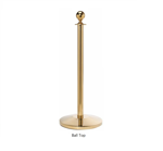 Brass Ball Top Stanchion