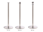 Polished Steel Stanchion Styles