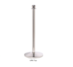 Polished Steel URN Top Stanchion