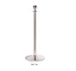 Polished Steel Stanchions Ball Top