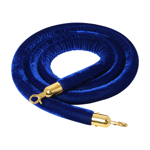 Blue Stanchion Brass Snap In