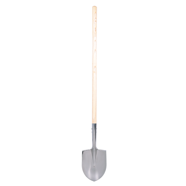 Featured image of the Stainless Steel Long-Handle Ceremonial Groundbreaking Shovel.	